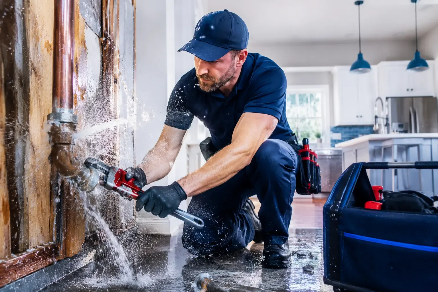 Local emergency pipe repair professionals in Poynor, TX